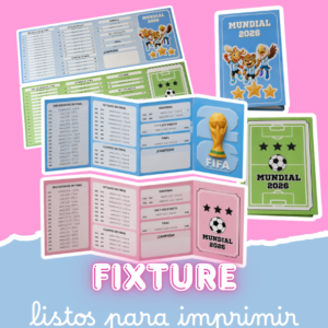 FIXTURE MUNDIAL para imprimir