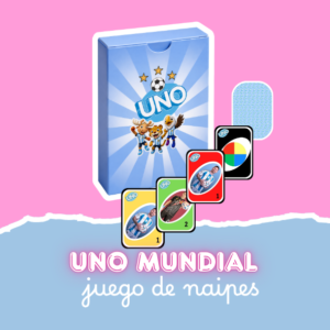 Juego de cartas UNO temática argentina
