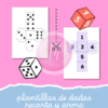 kit matemático  – animales, fichas y dados imprimibles