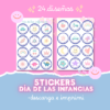 BANNERS TIENDA infancia 24 Diseños de Stickers para el Día de las Infancias | Archivo Digital PDF