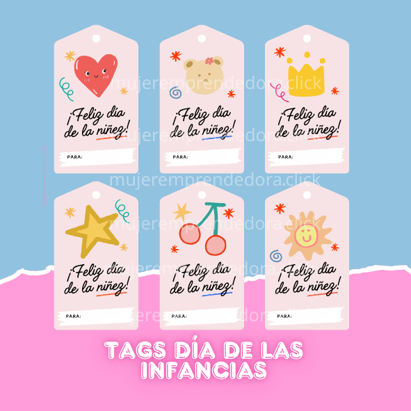 BANNERS TIENDA infancia (7) TAGS 18 DISEÑOS DIA DE LAS INFANCIAS